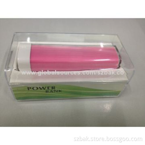 Power Banks with 2,200mAh Capacity, Measures 92*25*25mm, Lithium-ion Battery Cell, Good Quality